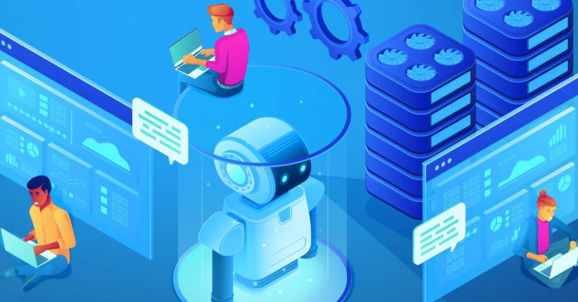 robot in workplace