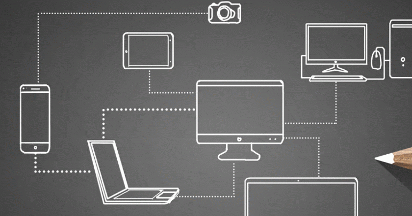 network of connected computers