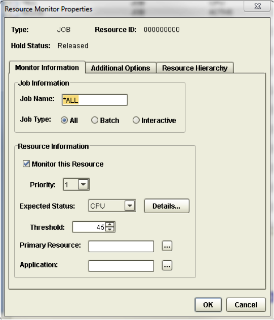 *ALL job monitoring with Robot/CONSOLE