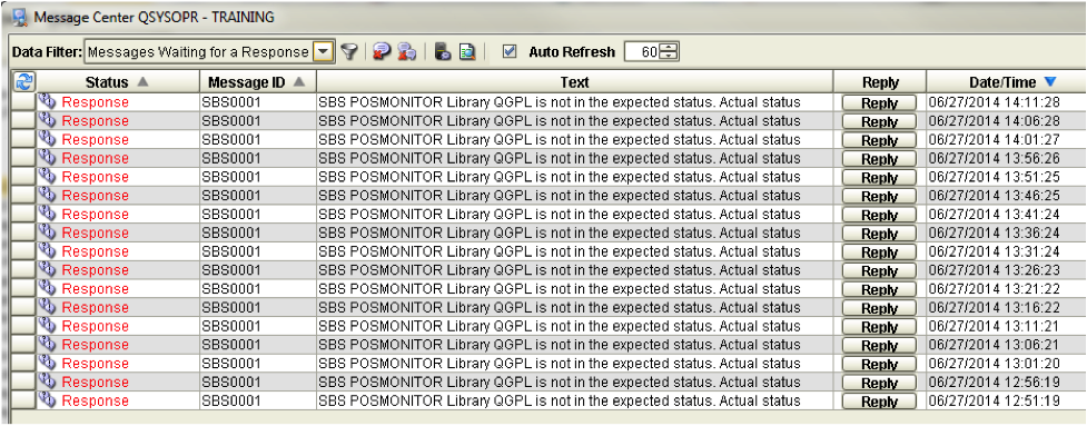 POSMONITOR subsystem in Robot/CONSOLE