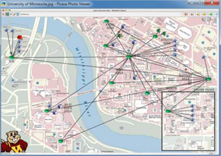 Figure 3:&nbsp;Network maps should be tailored to display the information that a particular user needs.