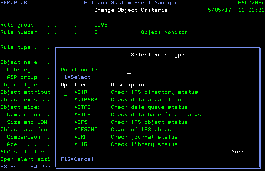 IBM i Server Suites version 7 offers several new monitoring options for objects.