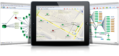 Use network monitoring software to map any device with an IP address
