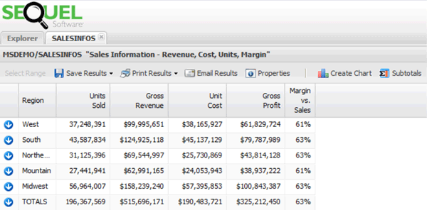  A few clicks is all it takes to save, print, or email your results