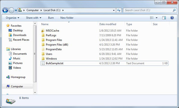 C: Directory - Automate SQL Bulk Inserts C: Directory - Automate SQL Bulk Inserts