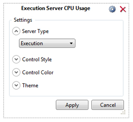 Execution Server Settings Execution Server Settings