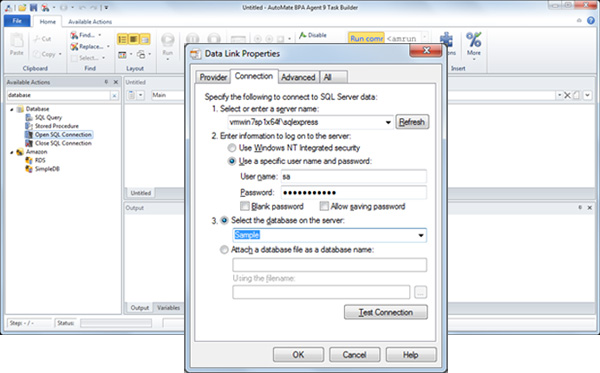 Open SQL Connection Open SQL Connection