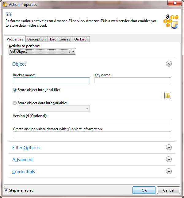 Manipulation of objects on a S3 instance Manipulation of objects on a S3 instance