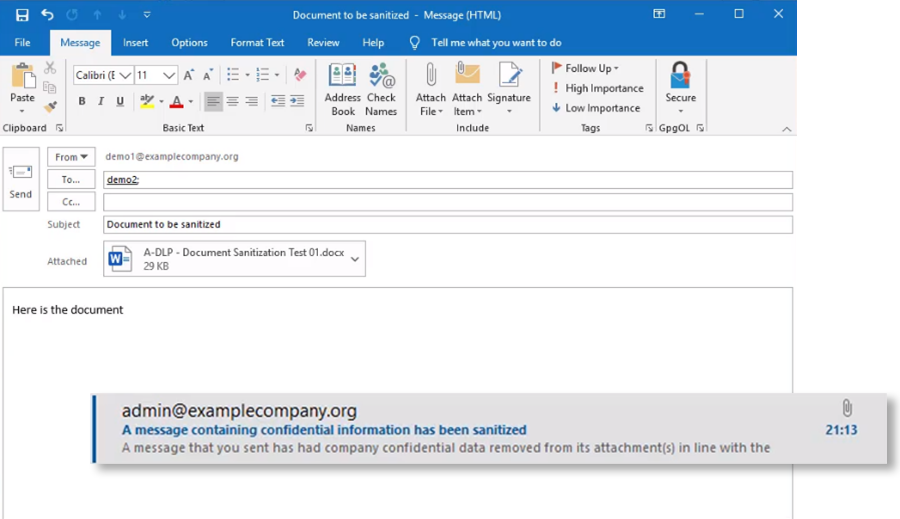 Seguridad de Email HelpSystems